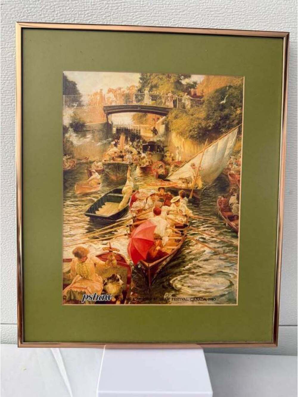1980 Shaw Festival Canada Framed Art Print